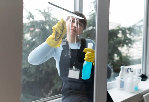 Nettoyage de vitres intérieures et extérieures à Boisseaux